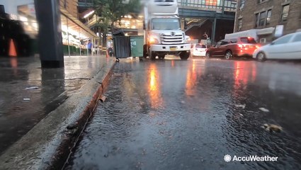 Maybe if we try singing 'rain rain go away,' this downpour will stop