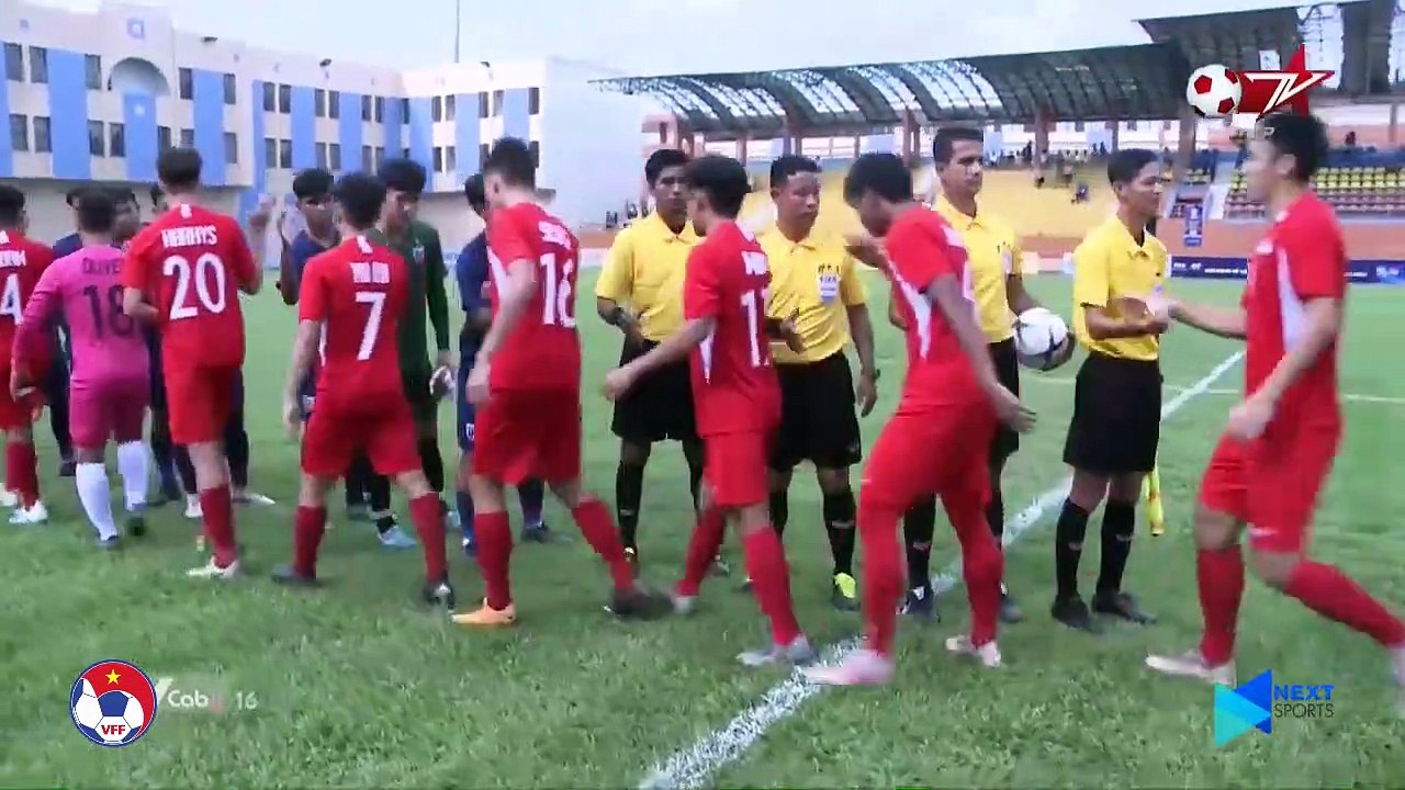 Bỏ lỡ nhiều cơ hội đáng tiếc, U18 Thái Lan để U18 Singapore cầm hòa trong ngày ra quân | VFF Channel
