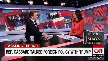 Download Video: Tulsi Gabbard Schooling CNN's Jake Tapper On CIA Funding Of 