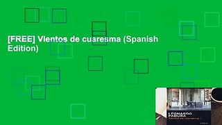 [FREE] Vientos de cuaresma (Spanish Edition)