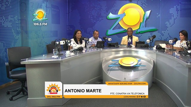 Antonio Marte anuncia que habrá aumento de pasaje