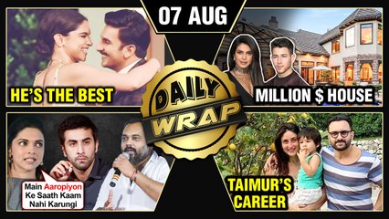 Priyanka Nick Million Dollar Home, Deepika Praises Ranveer, Taimur's Career Plans | Top 10 News