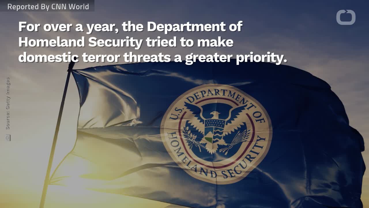 The DHS Tried To Sound The Alarm On Domestic Terrorism. The White House Didn't Listen