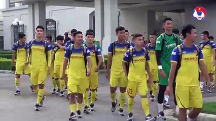 U22 Việt Nam chia quân, thi đấu tập nội bộ hướng tới SEA Games 30 | VFF Channel