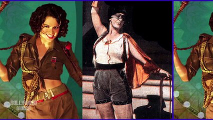 Kangana Ranaut Hunterwali Boss Lady Look  Rangoon Screening