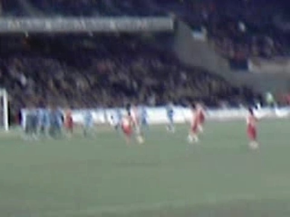 Le coup franc de Monterrubio contre strasbourg 270108