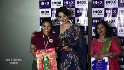 Manikarnika  Kangana Ranaut lashed out at Bollywood for not supporting her movie