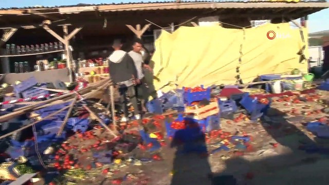 Havaist Otobüsü Kontrolden Çıkarak Kaza Yaptı: 1 Ölü, 8 Yaralı