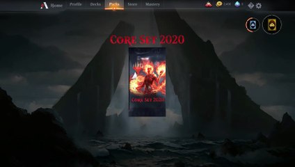Opening a Core Set 2020 pack