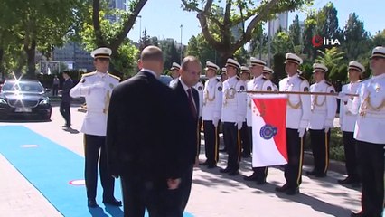 Bakan Soylu Tunuslu mevkidaşı ile bir araya geldi