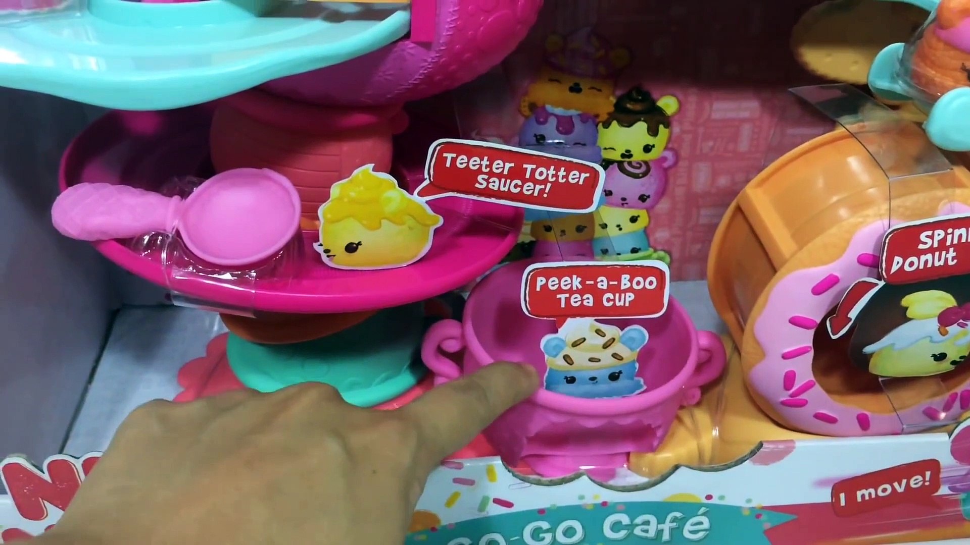 Num Noms Go Go Cafe Playset with Scented Characters Toy Unboxing Review ||  KTB - video Dailymotion
