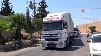 Cilvegözü Sınır Kapısı’nda bayram öncesi tır yoğunluğu