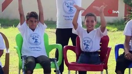Gazze'de ampute çocuklar için yaz kampı