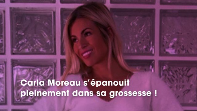 Enceinte, Carla Moreau révèle qu’elle a pris 9 kilos depuis le début de sa grossesse