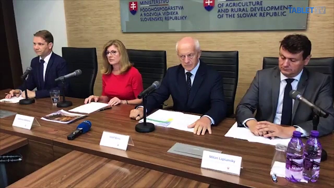 ZÁZNAM: TK ministerky pôdohospodárstva  Gabriely Matečnej