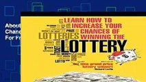 About For Books  Learn How To Increase Your Chances of Winning The Lottery  For Free