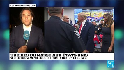Les visites mouvementées de Trump à Dayton et El Paso