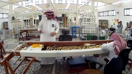 Kabe yeni örtüsüyle arife günü buluşacak