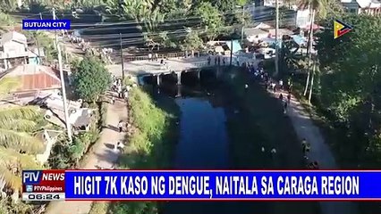 8 brgy. sa Caraga region, kabilang sa dengue hotspots