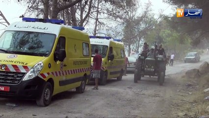 ميلة/ قوات الجيش تتدخل بمعية مصالح أخرى لإخماد الحرائق ببلدية الرواشد