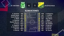 Resumen partido entre At. Nacional y Atlético Huila Jornada 4 Clausura Colombia
