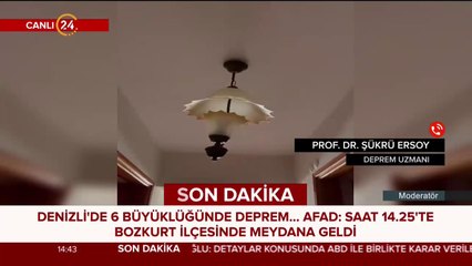 İzmir ve Denizli'deki depremler