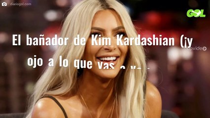 El bañador de Kim Kardashian (¡y ojo a lo que vas a ver!) que revienta el verano