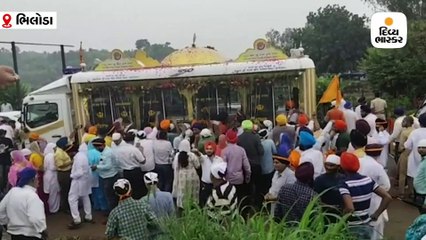 કર્ણાટકના બિદરથી શરૂ થયેલી ગુરુ નાનકની પ્રકાશ યાત્રા ગુજરાત પહોંચી, શામળાજીમાં સ્વાગત