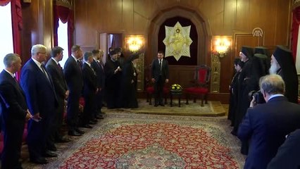 Ukrayna Devlet Başkanı Zelenskiy, Fener Rum Patrikhanesi'ni ziyaret etti