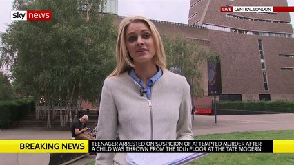 Un petit Français de 6 ans jeté du haut du musée Tate Modern de Londres