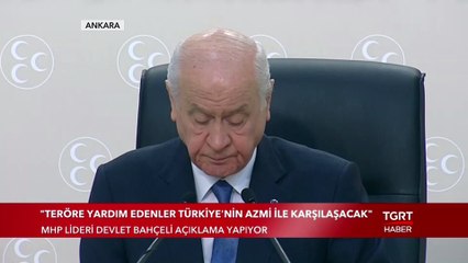 Bahçeli: "Güvenli Bölge PKK'nın Değil Türkiye'nin Güvenliğini Muhafaza Etmeli"