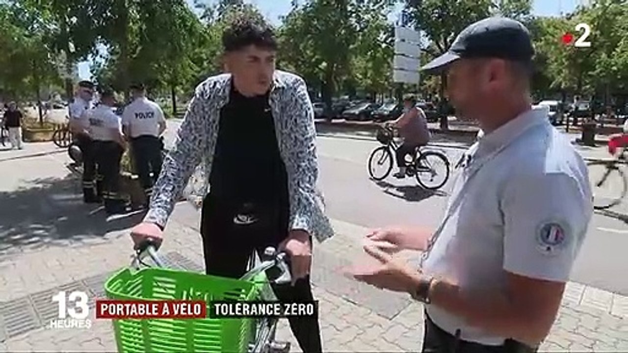 Tolérance zéro pour les portables à vélo