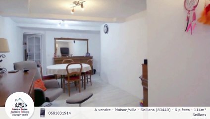 A vendre - Maison/villa - Seillans (83440) - 6 pièces - 114m²
