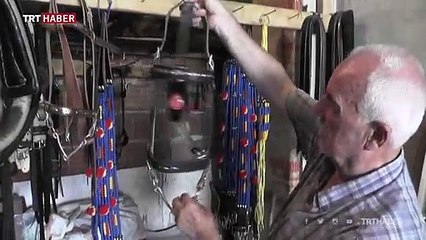 İnegöl'ün tek saraç ustası