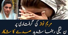 PMLN leader in tears following Maryam's arrest by NAB