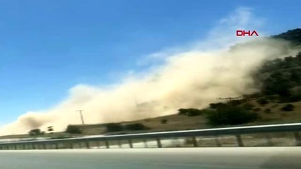 DENİZLİ ÇARDAK YOLUNDA DEPREMDEN SONRA ÇEKİLEN GÖRÜNTÜLER-2