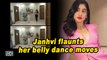 Janhvi Kapoor flaunts her belly dance moves