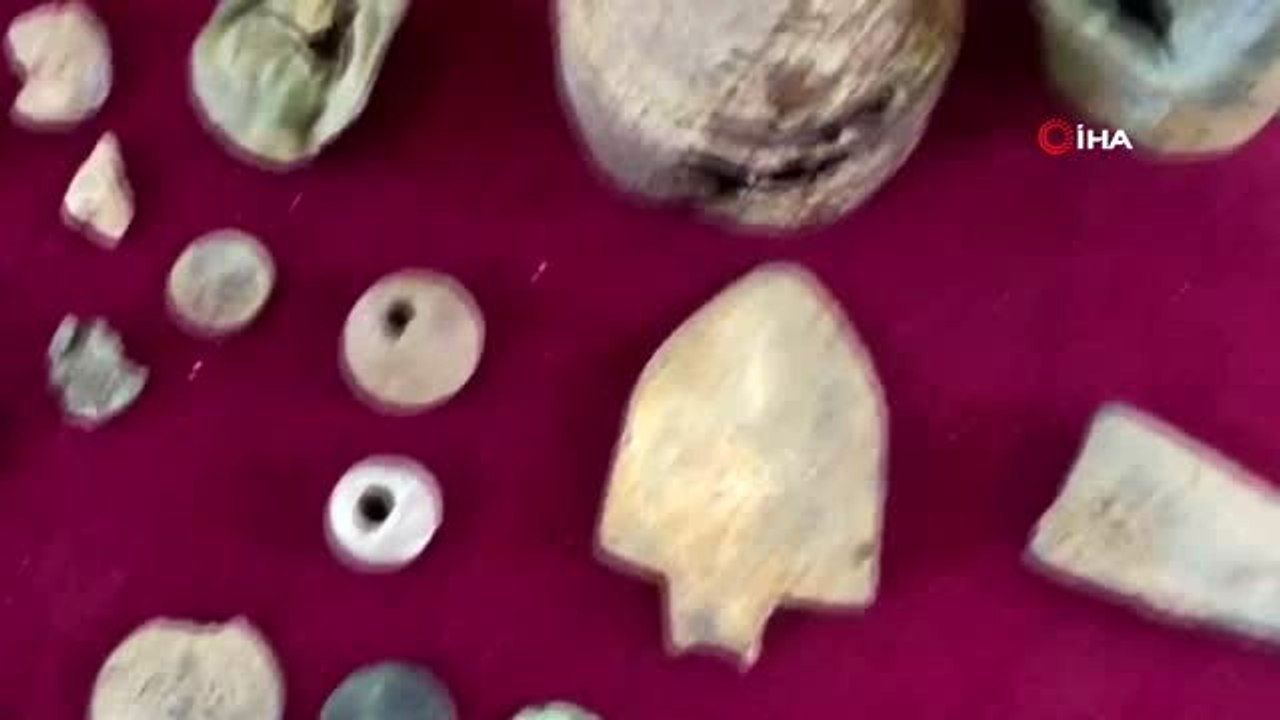 Tekirdağ'da Roma ve Bizans dönemlerine ait 135 parça tarihi eser ele geçirildi