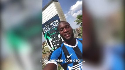 Romelu Lukaku:"İnter herkese göre değil, o yüzden buradayım"
