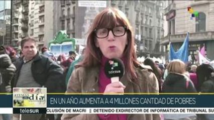 Temas del Día: En un año Argentina aumenta a 4 millones de pobres