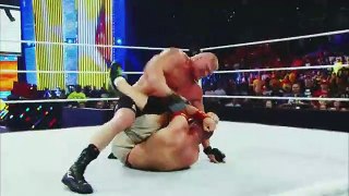 The night Brock destroyed John Cena