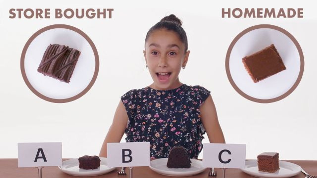 Kids Try Store-Bought vs Homemade Cake