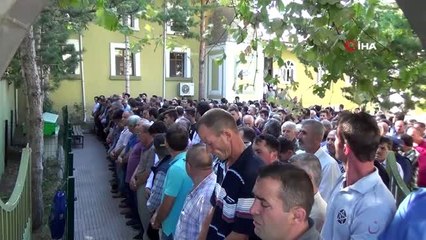 Baraj gölünde boğulan genç son yolculuğuna uğurlandı