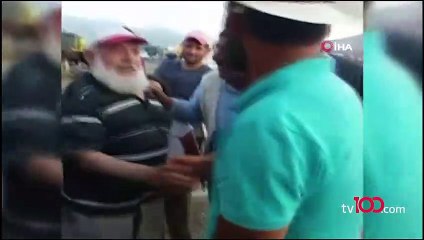 Kurban pazarlığında parmakları kırıldı