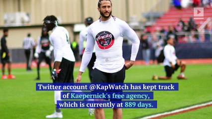Colin Kaepernick Says He's 'Still Ready' for an NFL Comeback
