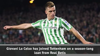Tottenham sign Lo Celso on season-long loan