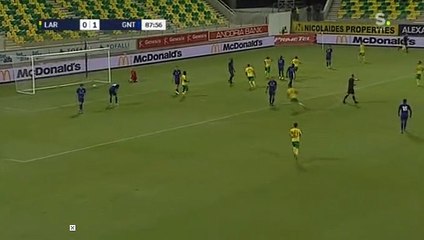 Ivan Trickovski Goal HD -  AEK Larnaca (Cyp)	1-1	Gent (Bel) 08.08.2019