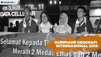 Indonesia Jadi Juara Umum Olimpiade Geografi Internasional 2019