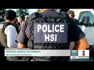 Detienen a 680 migrantes tras redada en planta de alimentos de Mississippi | Francisco Zea