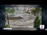 Así arrastró un arroyo desbordado casas y autos en Guadalajara | Noticias con Ciro Gómez Leyva